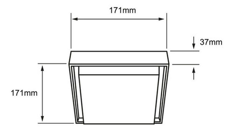 L&aacute;mpara Plaf&oacute;n Led Techo 24 W Tecnolite Luz De ... image number null