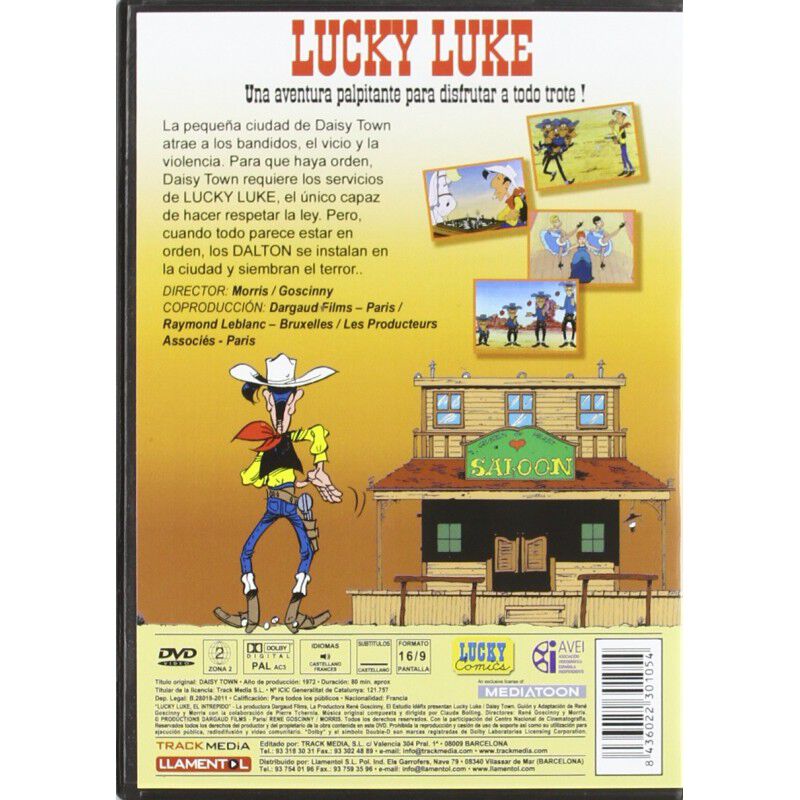 Lucky Luke: El Intr&eacute;pido [dvd] (1971) - La Ciud... image number null