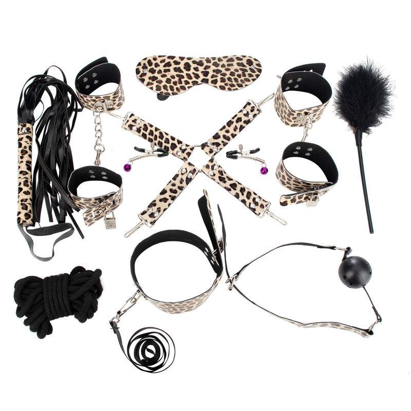 KIT SALVAJE TUTIFRUTI ANIMAL PRINT COLOR CAF&Eacute; image number null