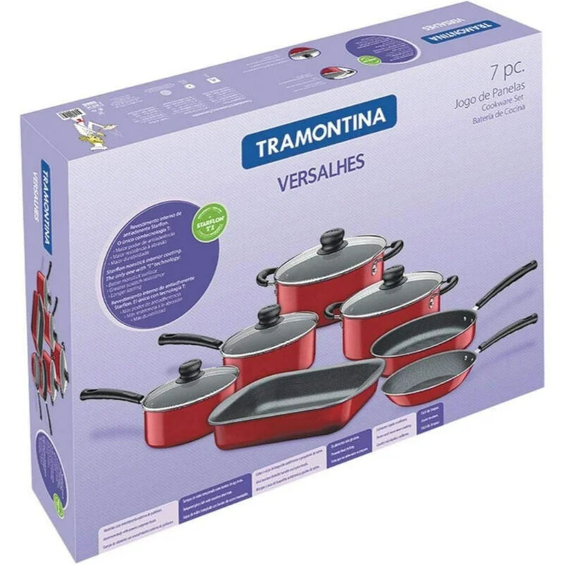 Batería de Cocina TRAMONTINA Versalhes 7 Piezas... image number null