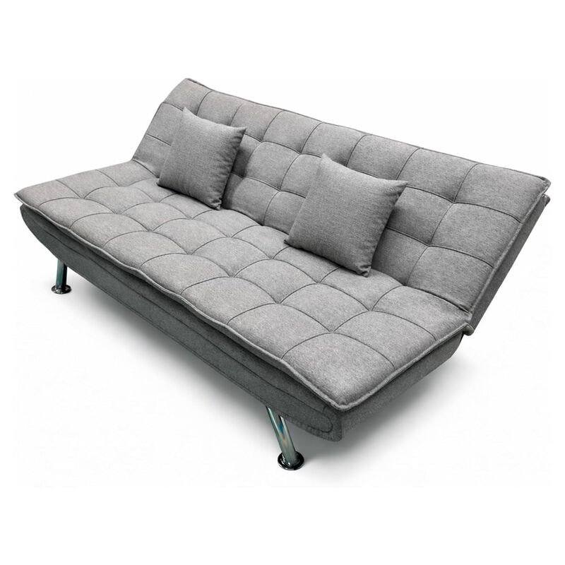 Sof&aacute; Cama 2 En 1 Con Estructura De Madera, Incl... image number null