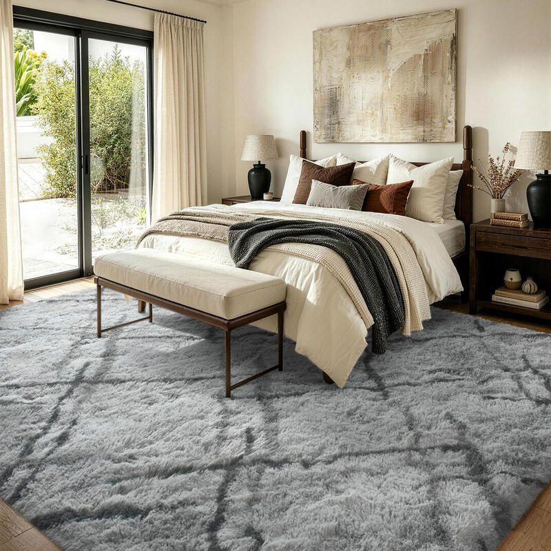 Alfombra De &Aacute;rea Finrèc Home 183 &times; 274 cm Raya... image number null