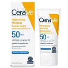 Protector Solar Cerave 100% Mineral Spf 50 Para Rostro Sensible De 75 Ml