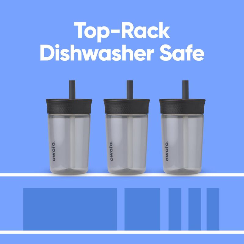 Vaso Owala Kids De Pl&aacute;stico Sin Bpa, 450 Ml, Co... image number null