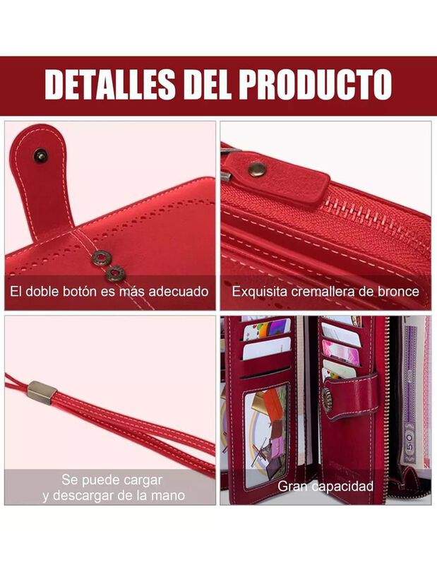 Cartera Pink Brule Para Mujer image number null