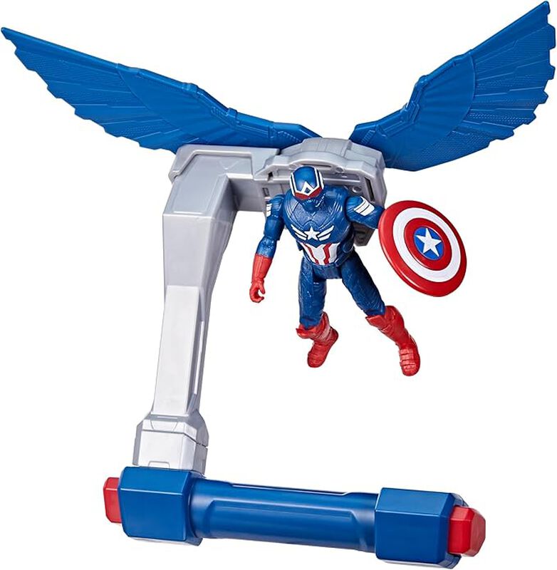 Figura De Acci&oacute;n Capit&aacute;n Am&eacute;rica Vuelo Controla... image number null