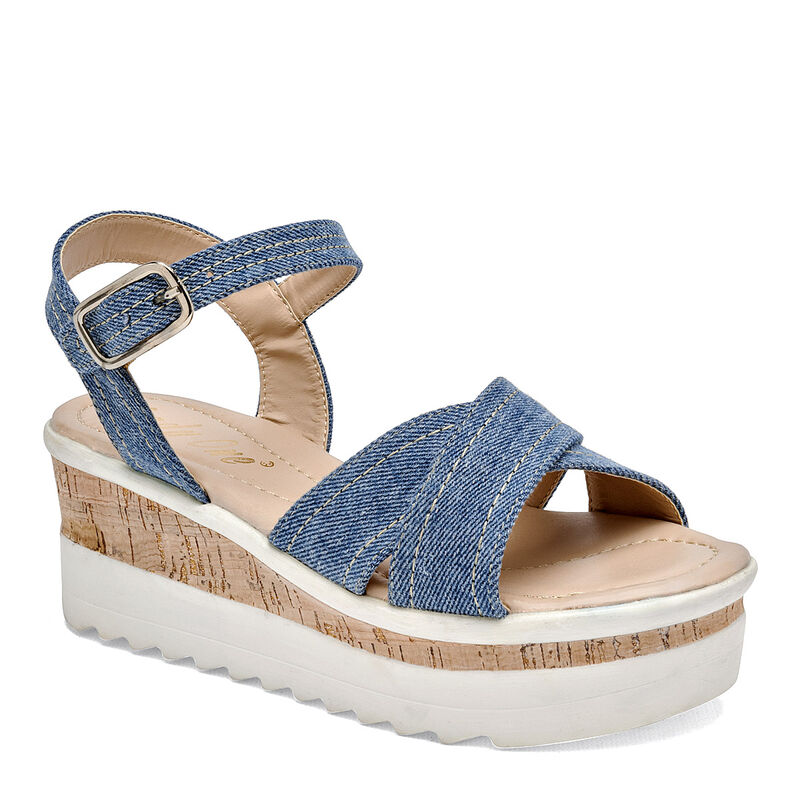 Lady One Sandalia para mujer azul image number null