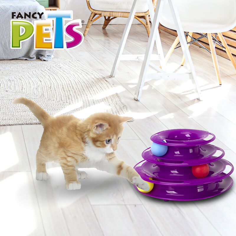 Fancy Pets Torre Play Juguete Para Gato image number null
