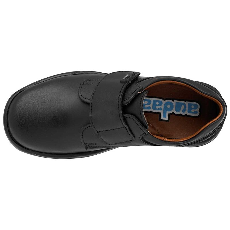 Audaz Zapato De Piel Para Ni&ntilde;o Negro Cod 41854-... image number null