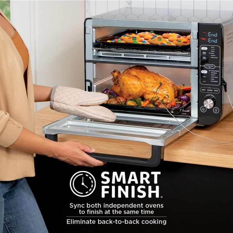 Horno Doble Ninja 12 Funciones 1800 W Air Fryer... image number null