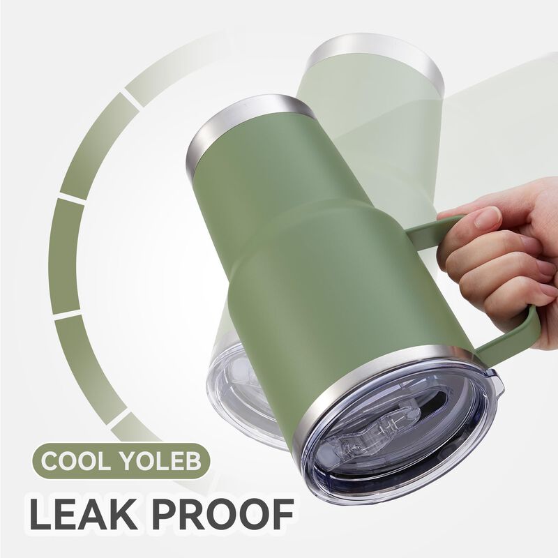 Vaso T&eacute;rmico Cool Yoleb 850 ml Pack De 12 Con A... image number null