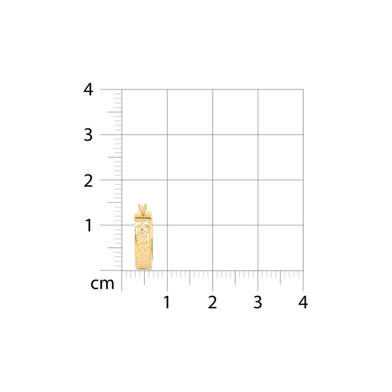 Arracadas De Oro Amarillo 10K (10Mm Aprox) image number null