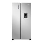 Refrigerador 18 Pies C&uacute;bicos Hisense Side By Side Gris Rs19N6Wcx