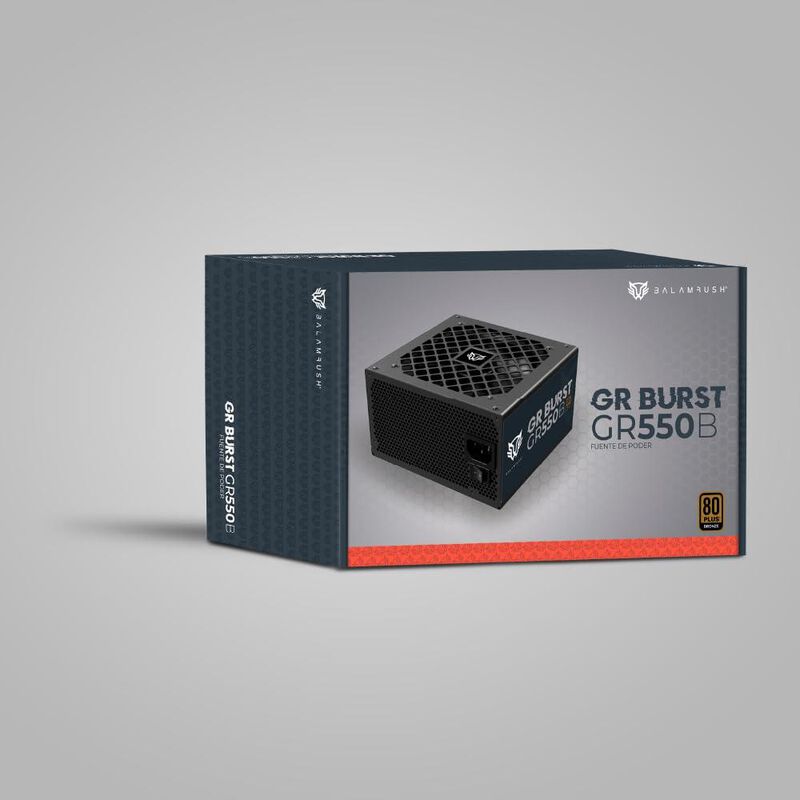 Fuente de Poder Balam Rush Gr Burst Gr550b 80 P... image number null