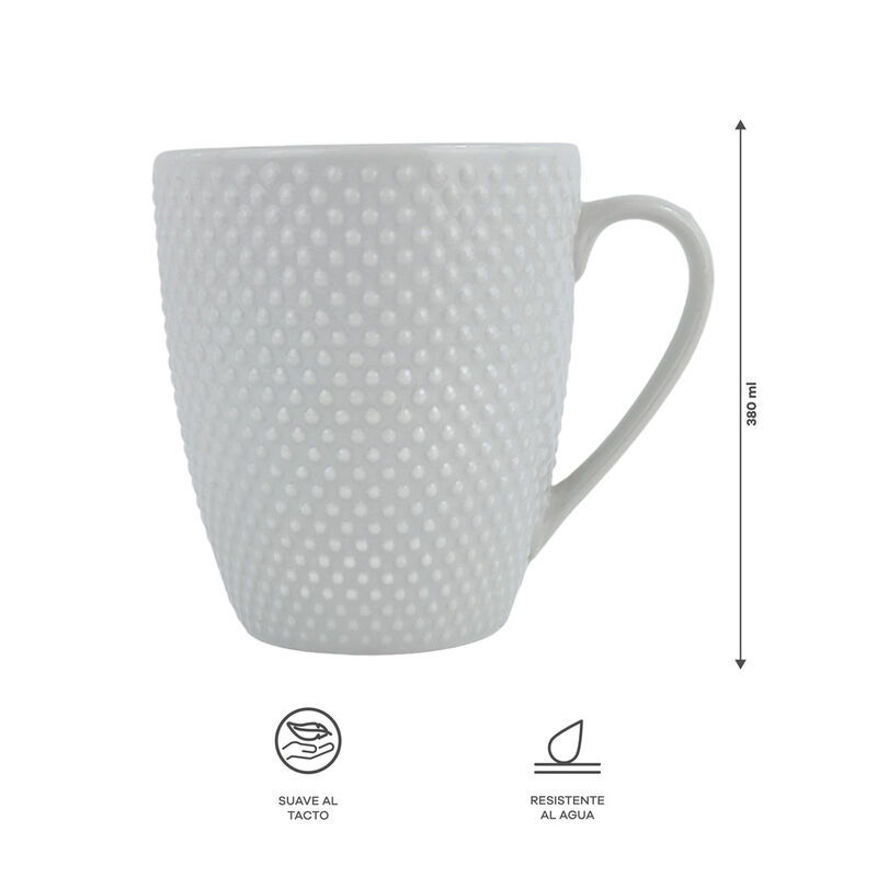 Vajilla Elise para 6 Personas - Cer&aacute;mica Blanca... image number null