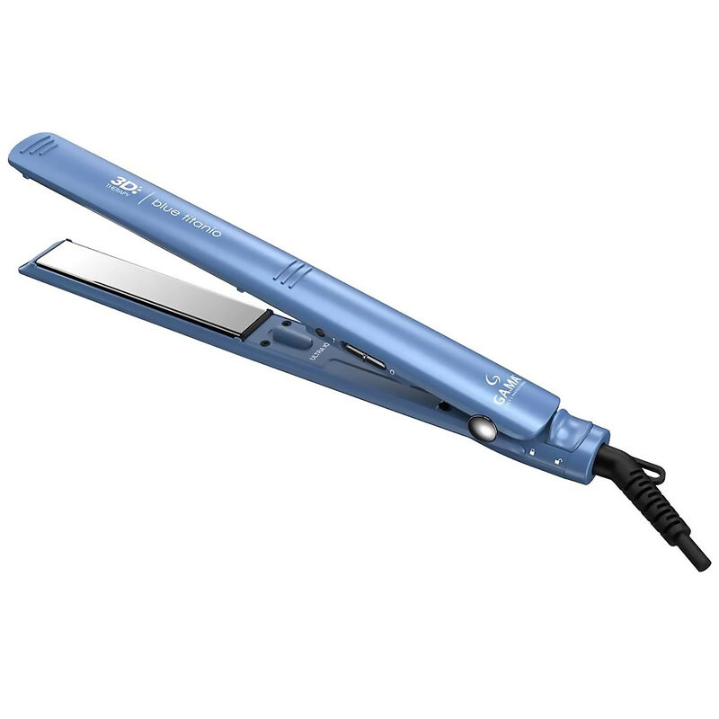 Plancha Alaciadora Elegance Ga.Ma Blue Titanio image number null