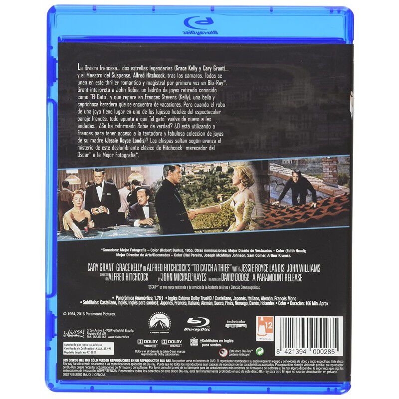 Atrapa A Un Ladr&oacute;n (bd) [blu-ray] image number null