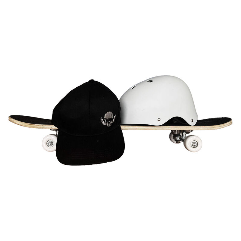 Combo de patineta profesional + casco + gorra image number null