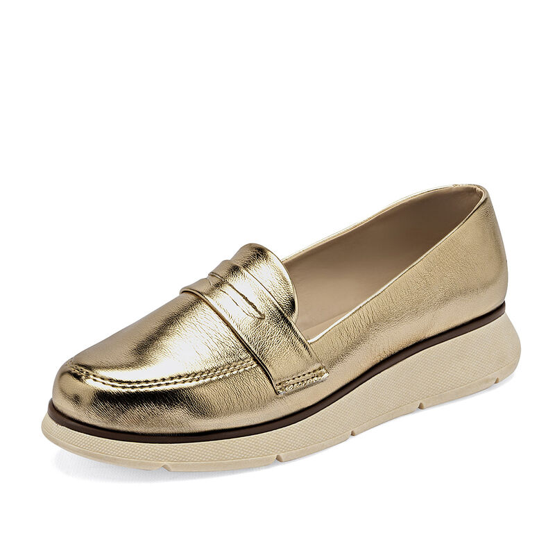 Ivi Love mocas&iacute;n para mujer dorado cod 140463-E image number null