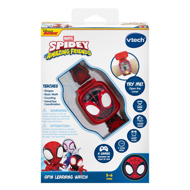 Mira Vtech Spidey Spin Learning Para Ni&ntilde;os De 3... image number null