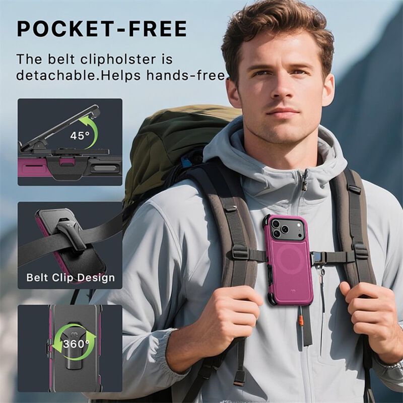 Funda MYBAT Maverick Mag clip para iPhone 17 PR... image number null
