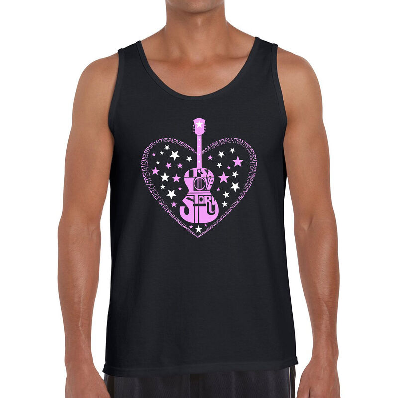 Tank Top Word Art Para Hombre - Es una Historia... image number null