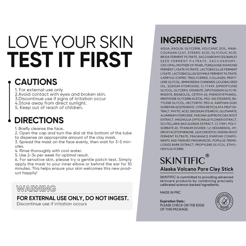 M&aacute;scara de Arcilla Skintific para Limpieza Prof... image number null