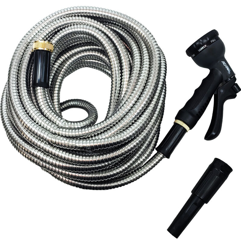 Manguera Expandible Acero Inoxidable 15m Con Pi... image number null