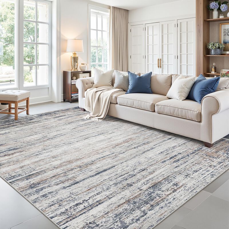 Alfombra De &Aacute;rea Zesthome 183 &times; 274 cm Azul Lav... image number null