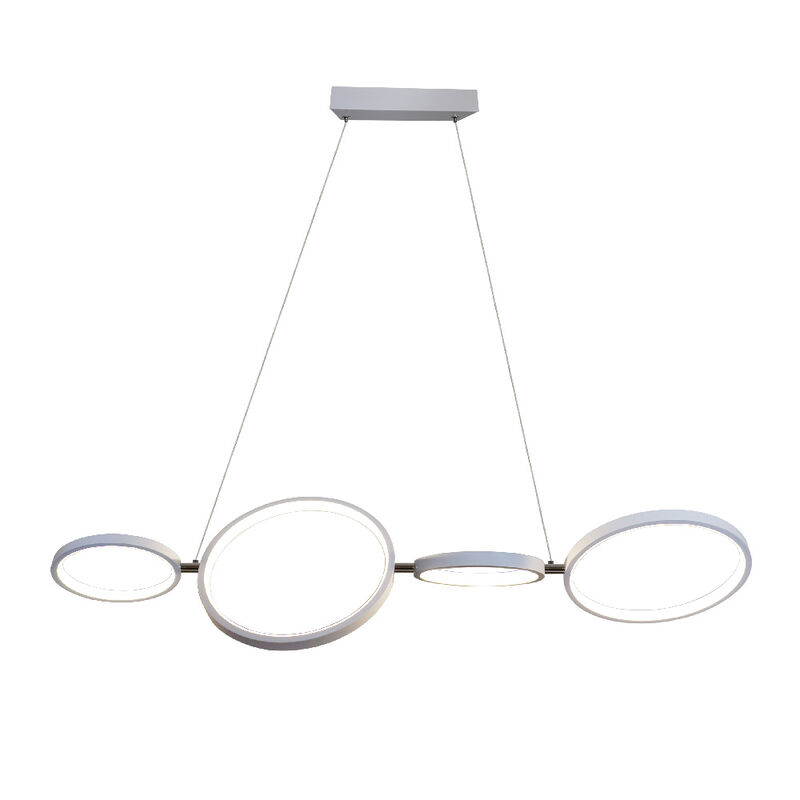 L&aacute;mpara Colgante LED 4 Anillos 33 W, 1.50 m de ... image number null