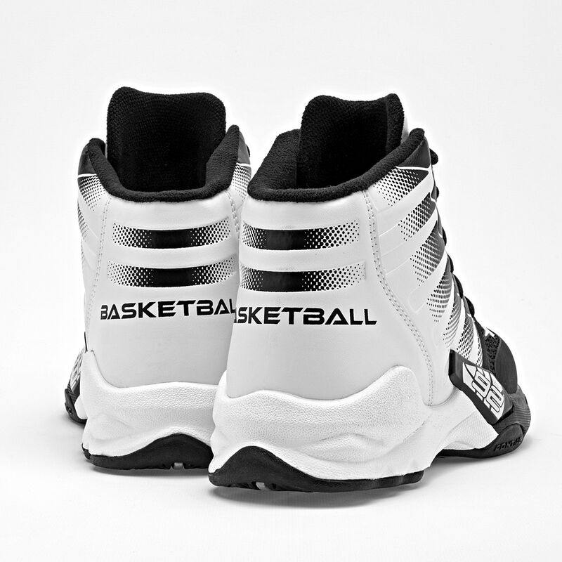 Pontiac Tenis deportivo para hombre blanco negr... image number null