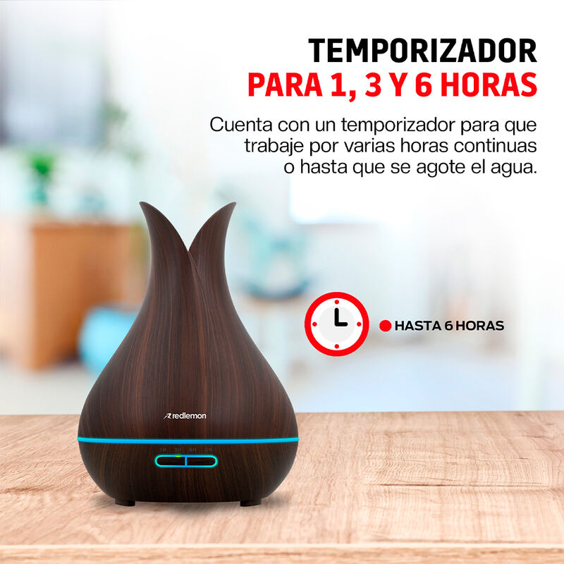 Humidificador Difusor de Aceites Esenciales Con... image number null