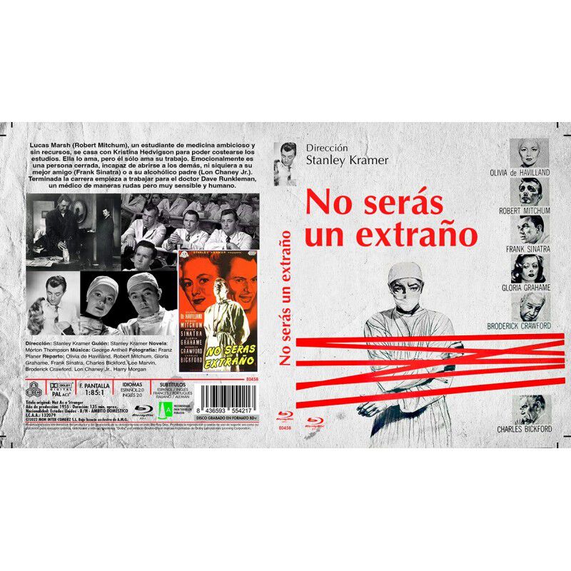 No ser&aacute;s un extra&ntilde;o (Not as a Stranger) [Bluray... image number null
