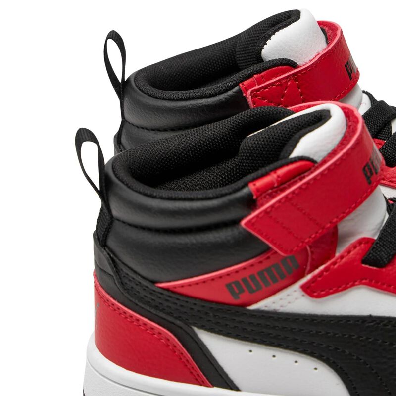 Tenis Puma Rebound V6 Mid Ps Para Ni&ntilde;os 17 A 21... image number null
