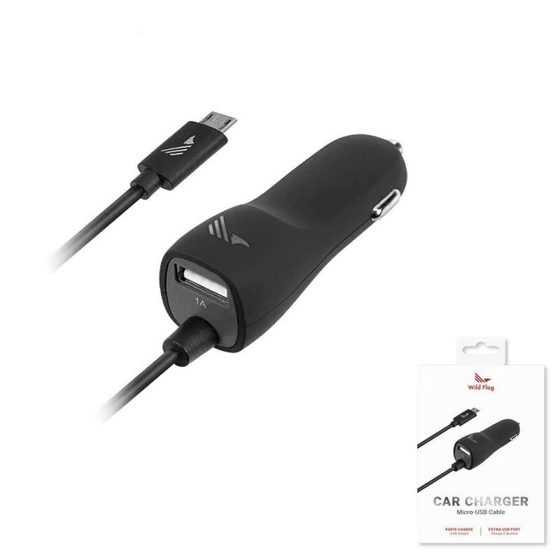 Cargador de Auto WILD FLAG Micro USB Universal ... image number null