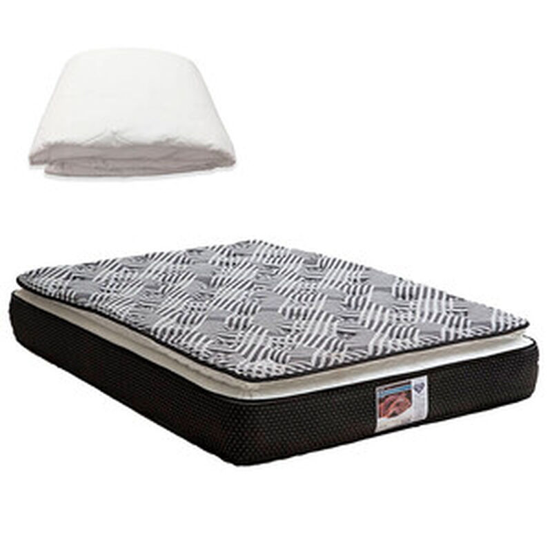 Colch&oacute;n Queen Size Spring Air Omega + Protector image number null