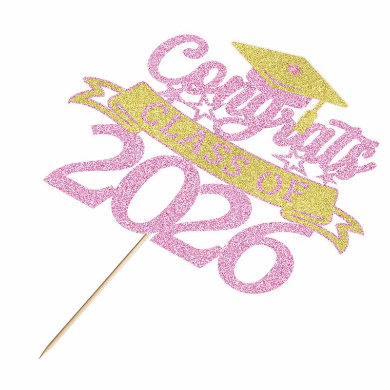 Adorno Para Pastel Crseniny Clase De 2026 Brill... image number null