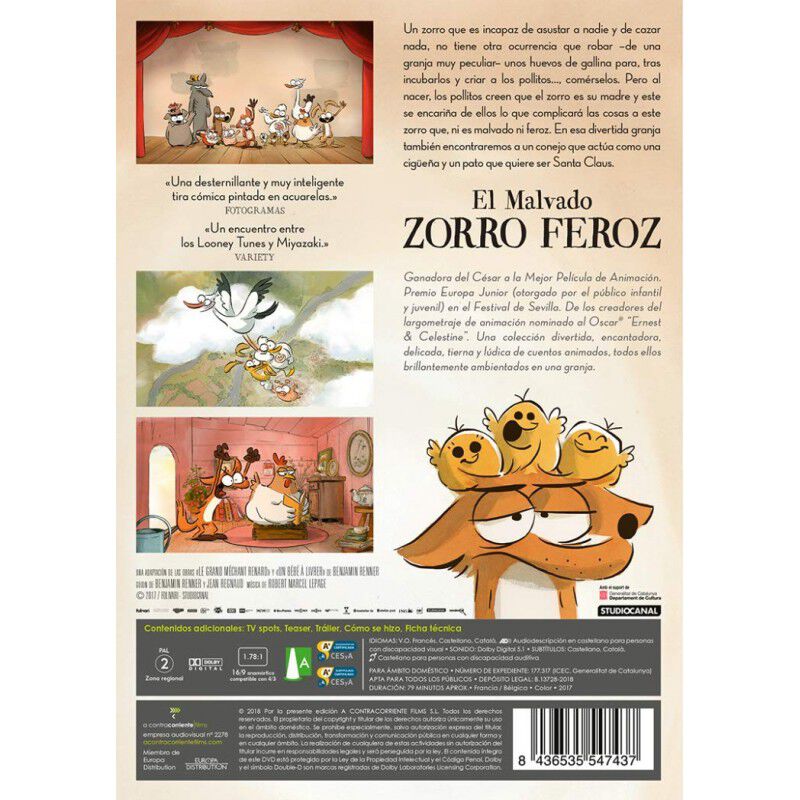 Malvado Zorro Feroz [dvd] image number null