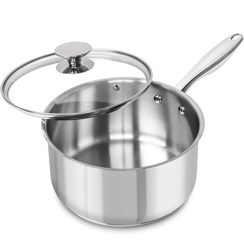 Cacerola Michelangelo 3L Acero Inoxidable con T... image number null