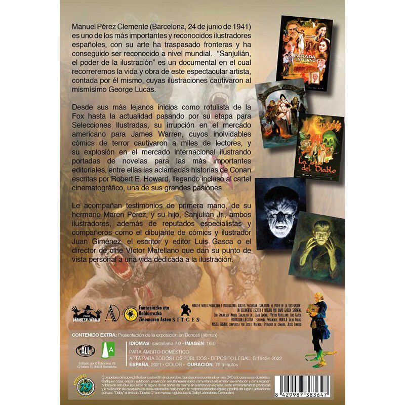 Sanjulian: el poder de la ilustraci&oacute;n [DVD] image number null