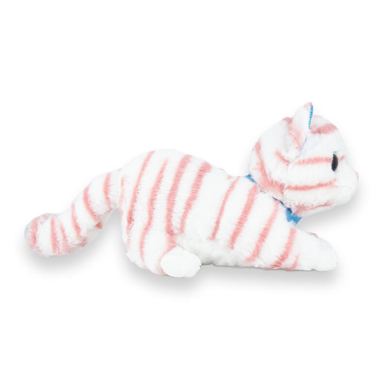 Gatito De Peluche Adorable Estirado Blanco Con ... image number null