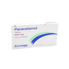 Paracetamol Tabletas, 500 Mg, 10 Piezas