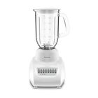 Licuadora Taurus Valencia Vaso De Vidrio 1.25 Litros Blanca