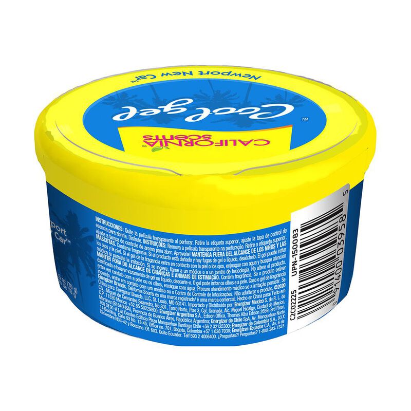 Aromatizante Gel California Scents 2.5oz Aroma ... image number null