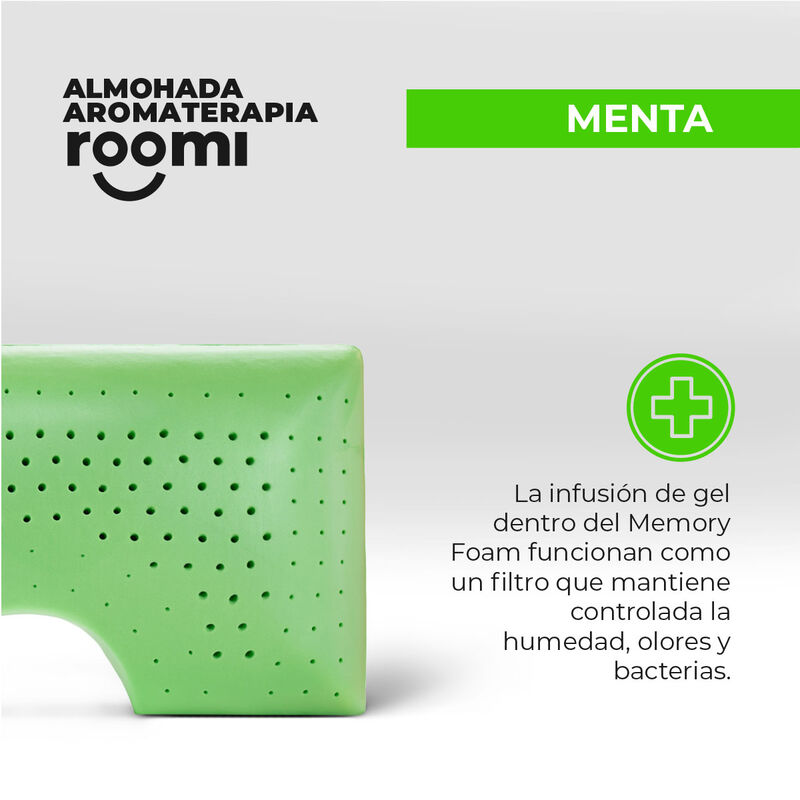 Almohada Shoulder ROOMI Aromaterapia Esencia Me... image number null