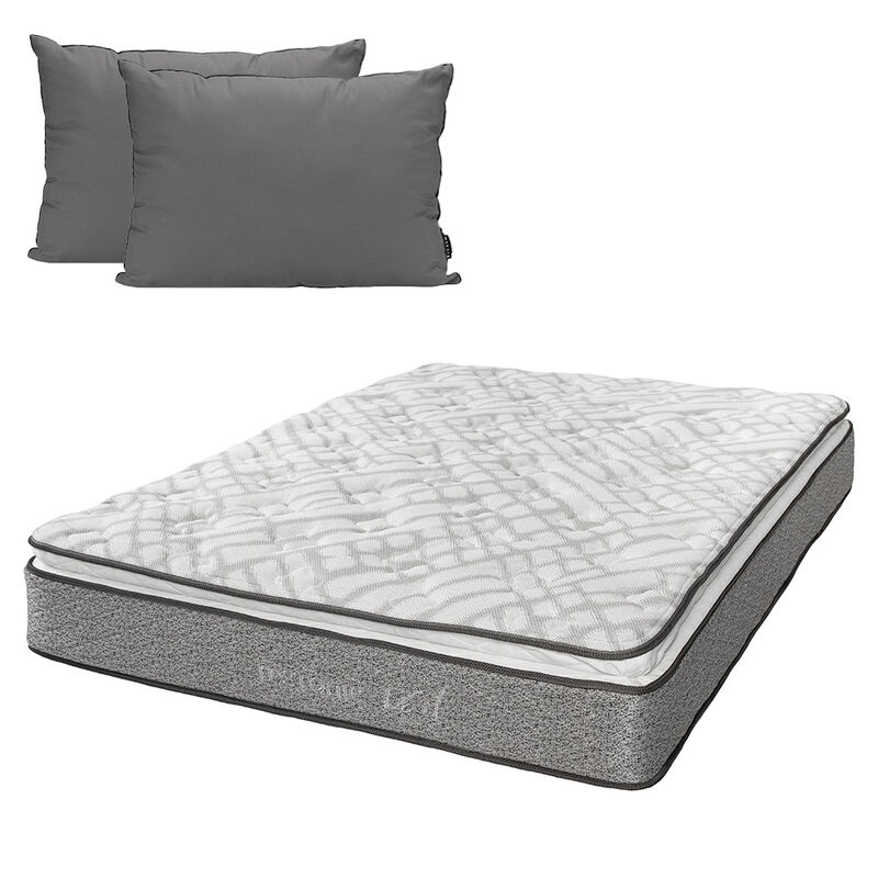 Colchón King Size Restonic Vail+Almohada Dicasa... image number null