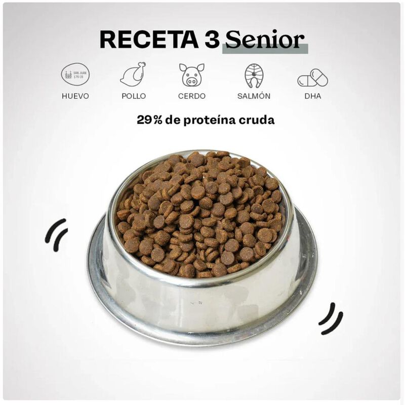 Maka Receta 3 Senior 4 kg,Original,Sellado image number null