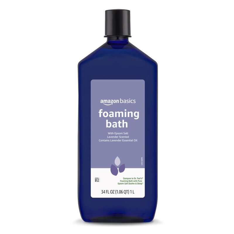 Ba&ntilde;o Espumoso Amazon Basics Con Aroma A Lavanda... image number null
