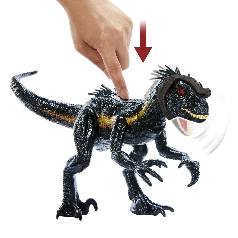 Figura De Dinosaurio Mattel Jurassic World Trac... image number null