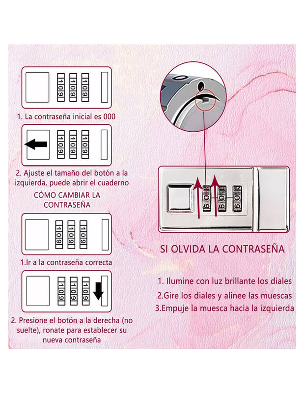 Cuaderno Pink Brule image number null